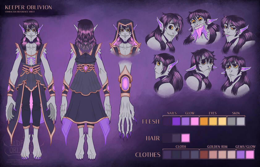 Keeper Oblivion Character Redesign