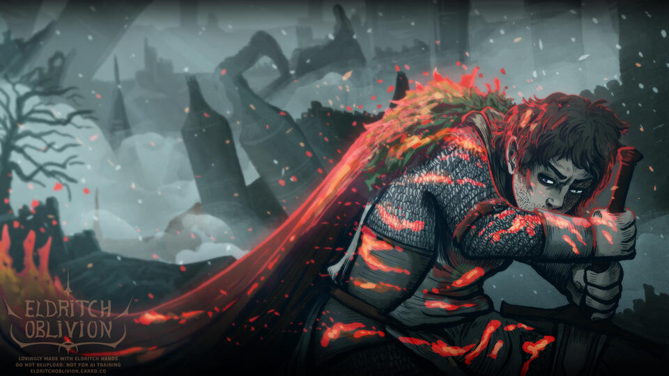 Dark Souls Playthrough Thumbnail Art