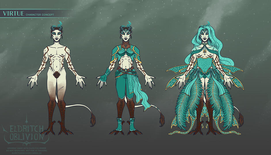 Virtue D&amp;D Character Design